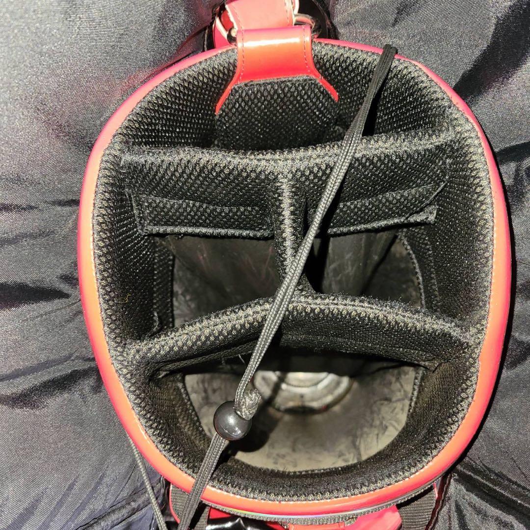 【匿名発送】DANCE WITH DRAGON　ゴルフバッグ　レッド