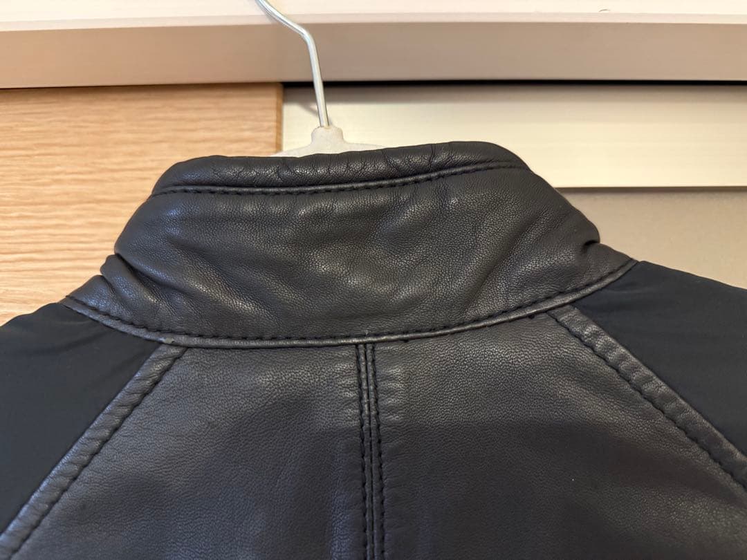 デンハム　ジャケット　レザー　コンビ　DENHAM ブルゾン