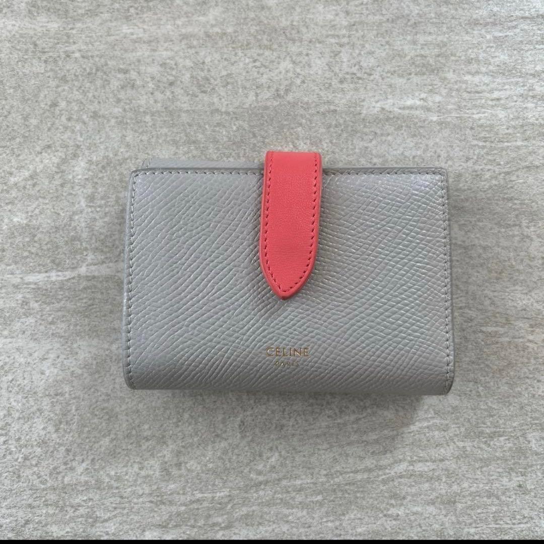 美品CELINE セリーヌ三つ折り財布