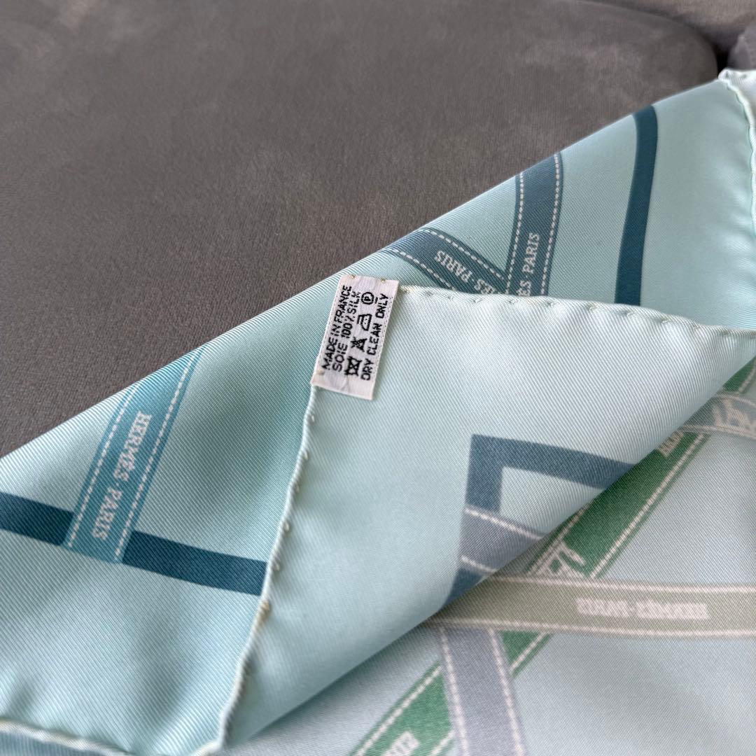 エルメス カレ 45 ボルデュック ガウロッシュ シルク スカーフ