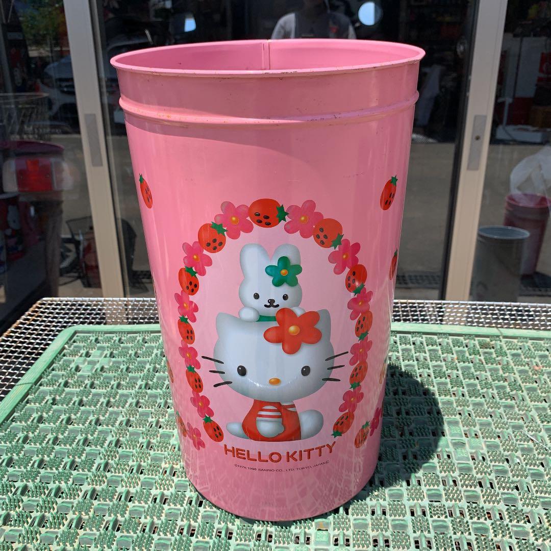 キティー　サンリオ　ゴミ箱　①