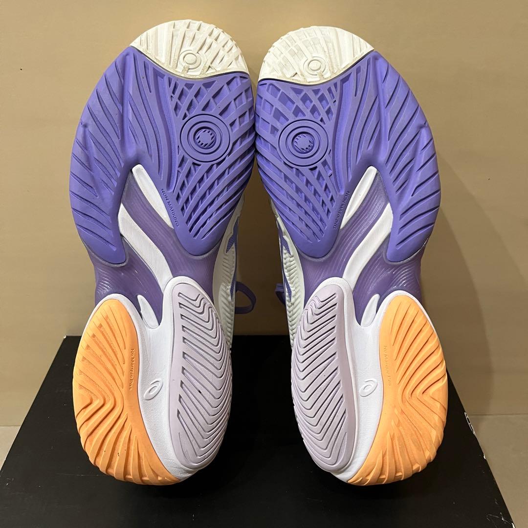 ASICS COURT FF3 テニスシューズ ホワイト/パープル