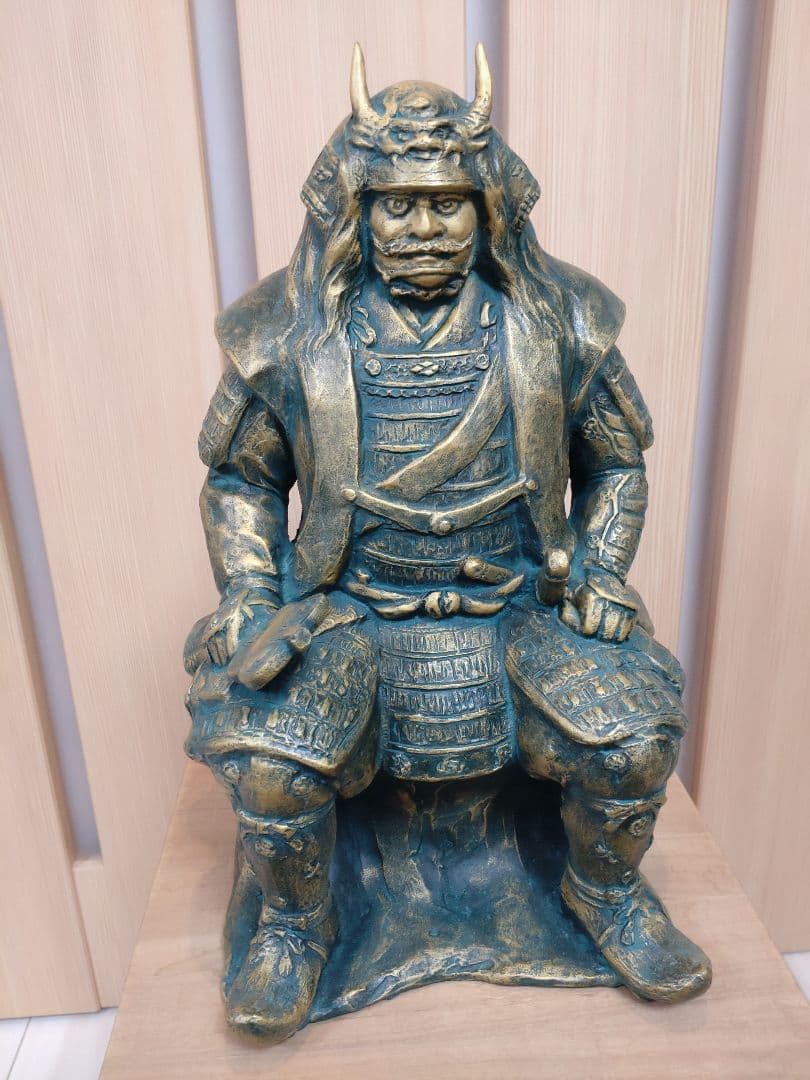 武田信玄公 ブロンズ像 西山勇三作