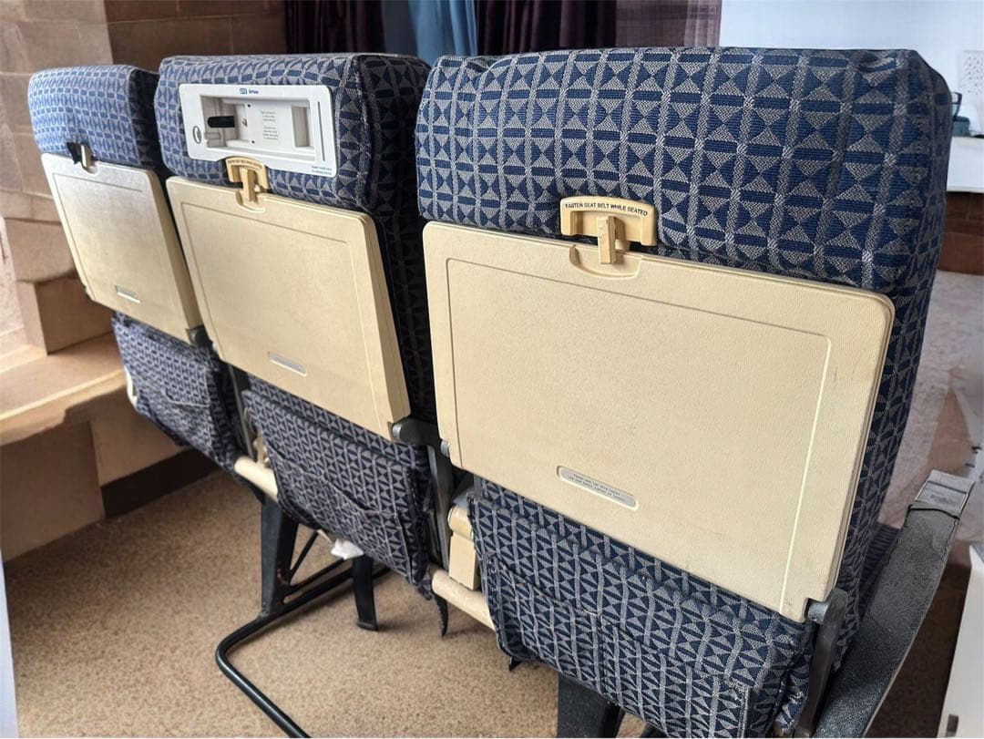 ユナイテッド航空　飛行機　座席