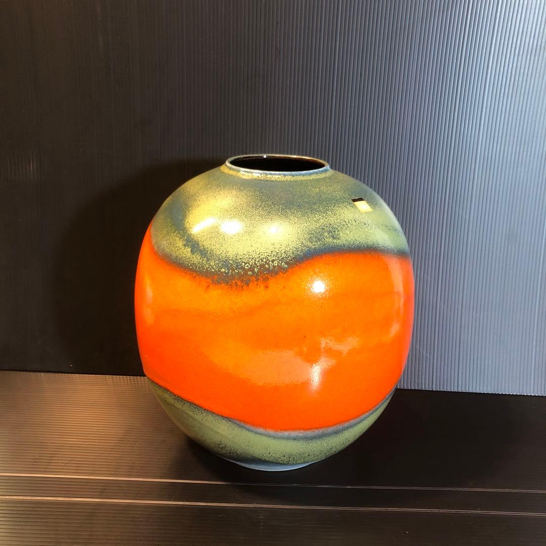 陶器　花瓶　Fat Lava W.GERMANY 高さ約30cm