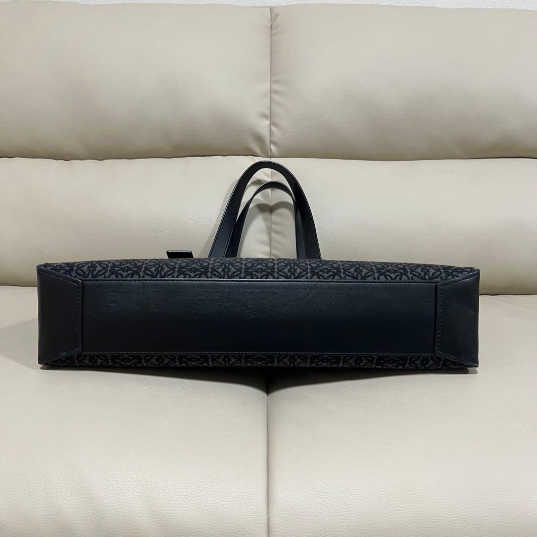 LOEWE ロエベ アナグラム トートバッグ ブラック