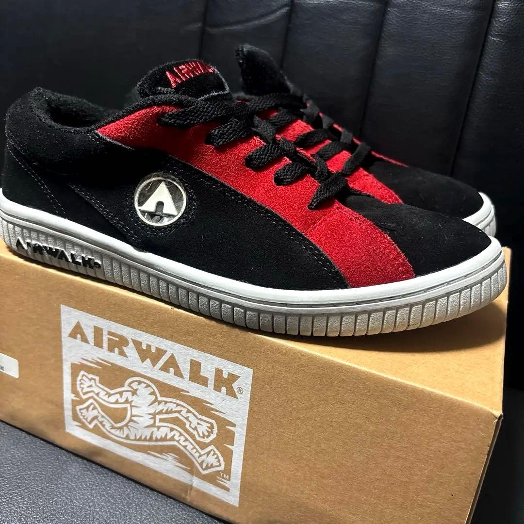 AIR WALK ONE エアウォーク　赤　レッド　スニーカー　27.5