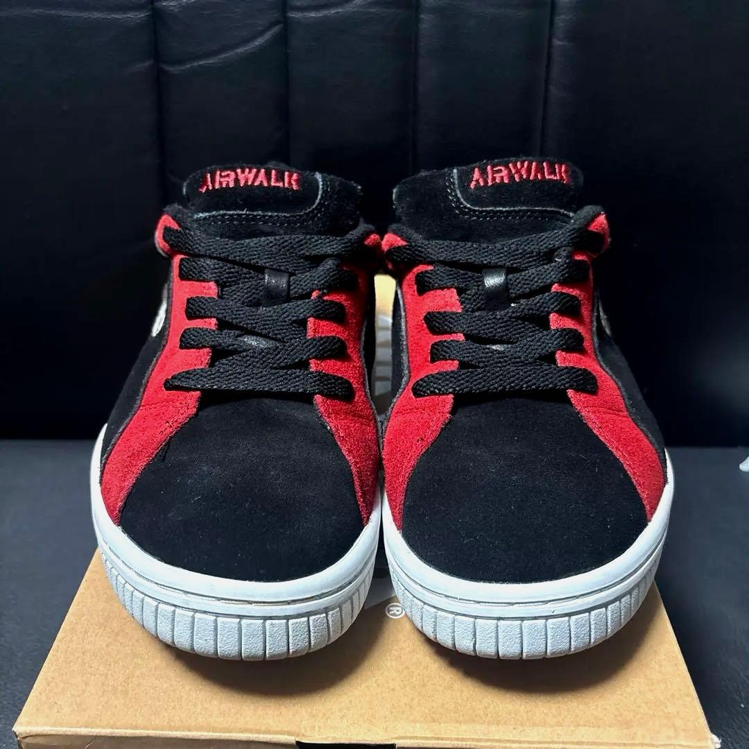 AIR WALK ONE エアウォーク　赤　レッド　スニーカー　27.5