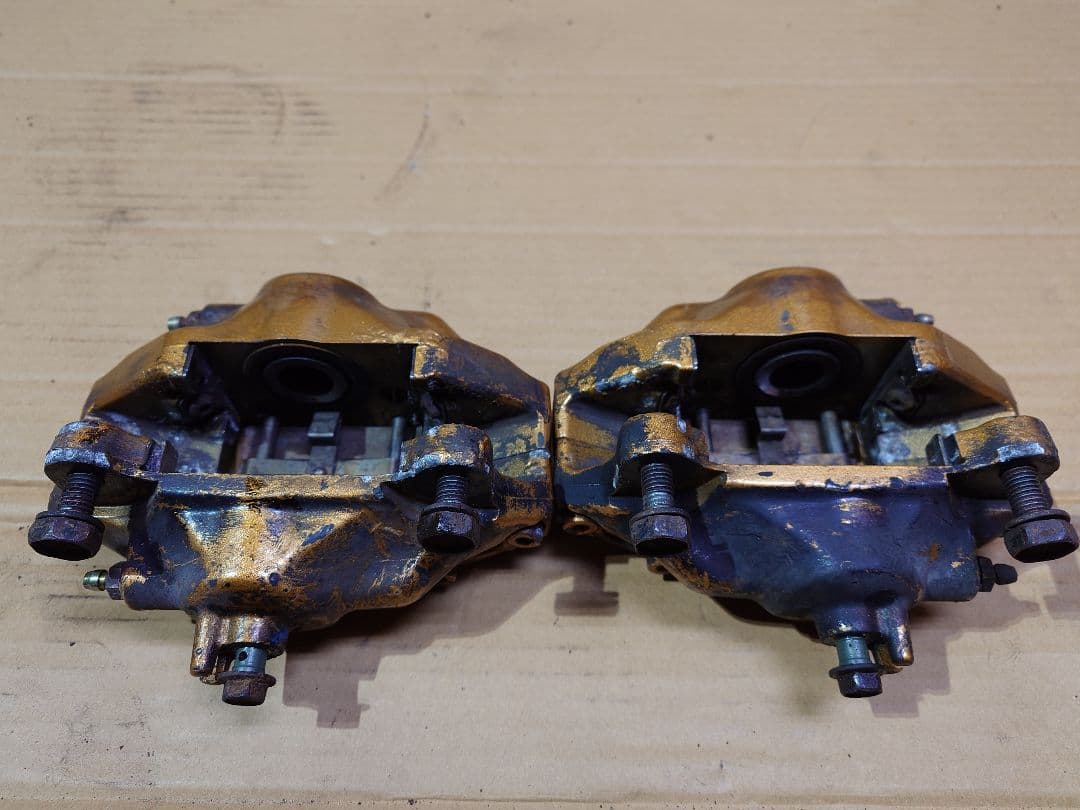 スバルインプレッサ WRX STI GDB純正bremboキャリパー前後セット