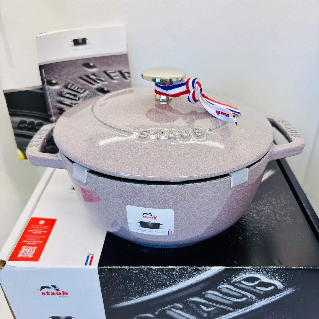 【新品】ストウブ Wa-nabe M シフォンローズ 18cm
