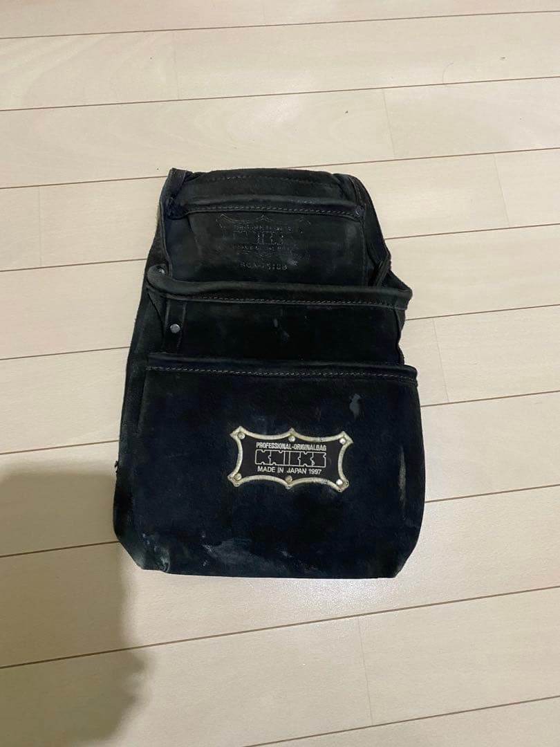 KNICKS ニックス　3段腰袋　KCA-7510B 廃版　スエード