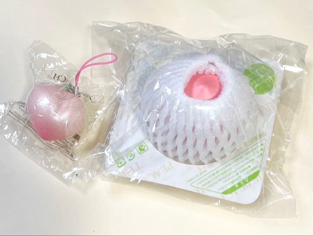 レア THE PEACH パールピンクピーチ スクイーズ オールドブルーム