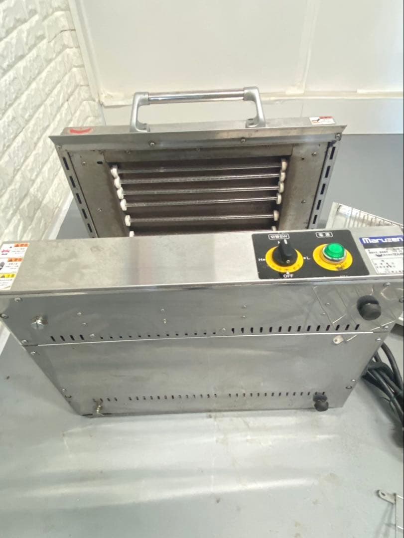 マルゼン】電気サラマンダー 石英管ヒーター MESM-064