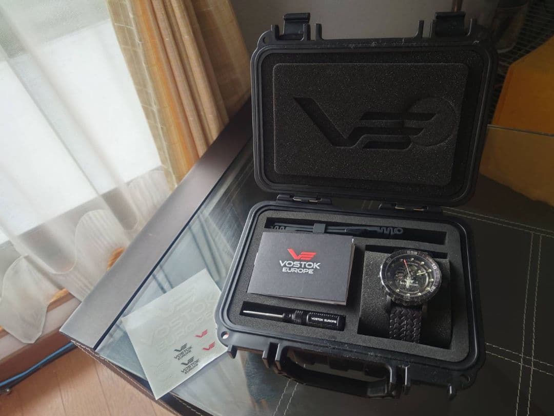 VOSTOK EUROPE 限定モデル コラボ時計MAX織戸選手