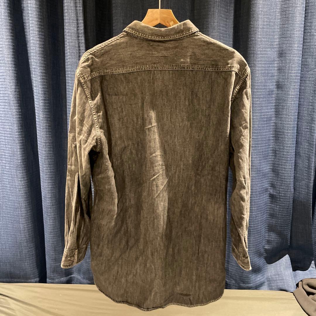 ダブルアールエル　グランメゾン東京　木村拓哉着用　ワークシャツ　L