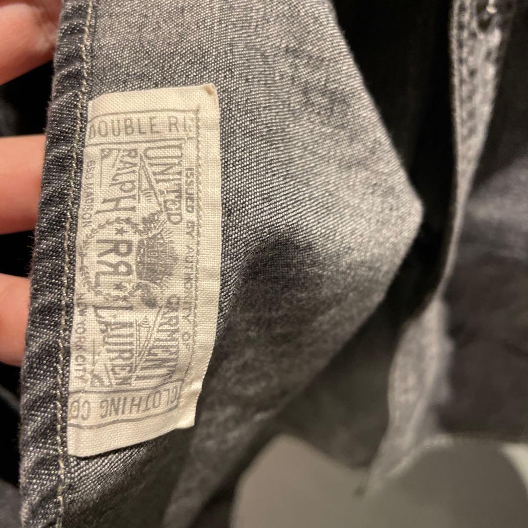 ダブルアールエル　グランメゾン東京　木村拓哉着用　ワークシャツ　L