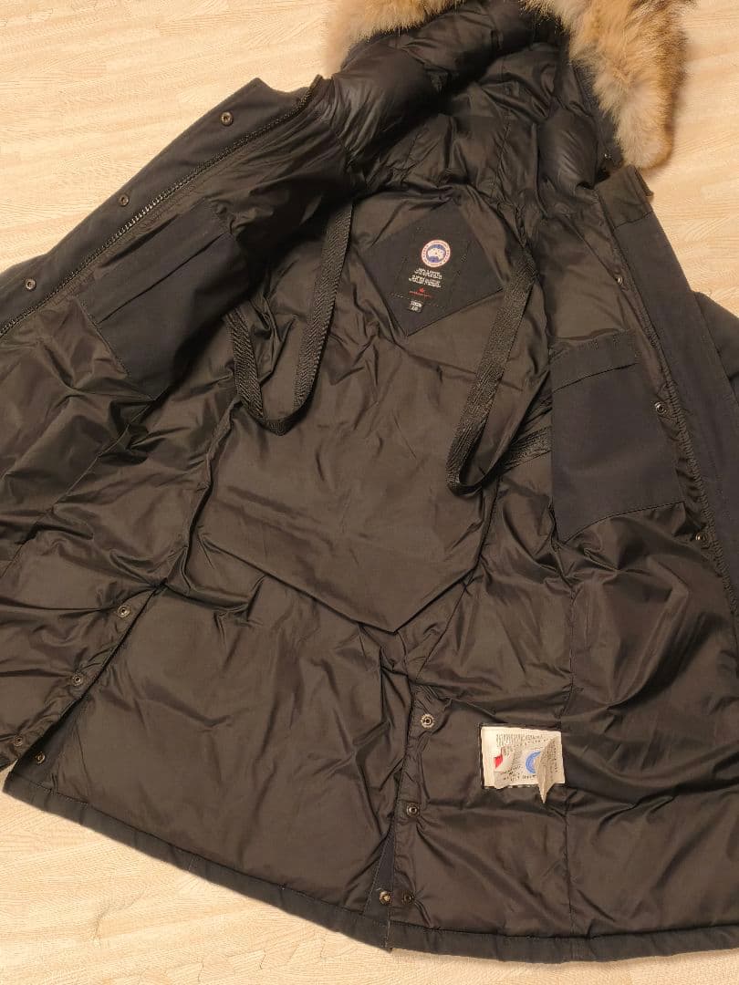 レディース カナダグース シェルバーンパーカ ネイビー 3802LA サイズS