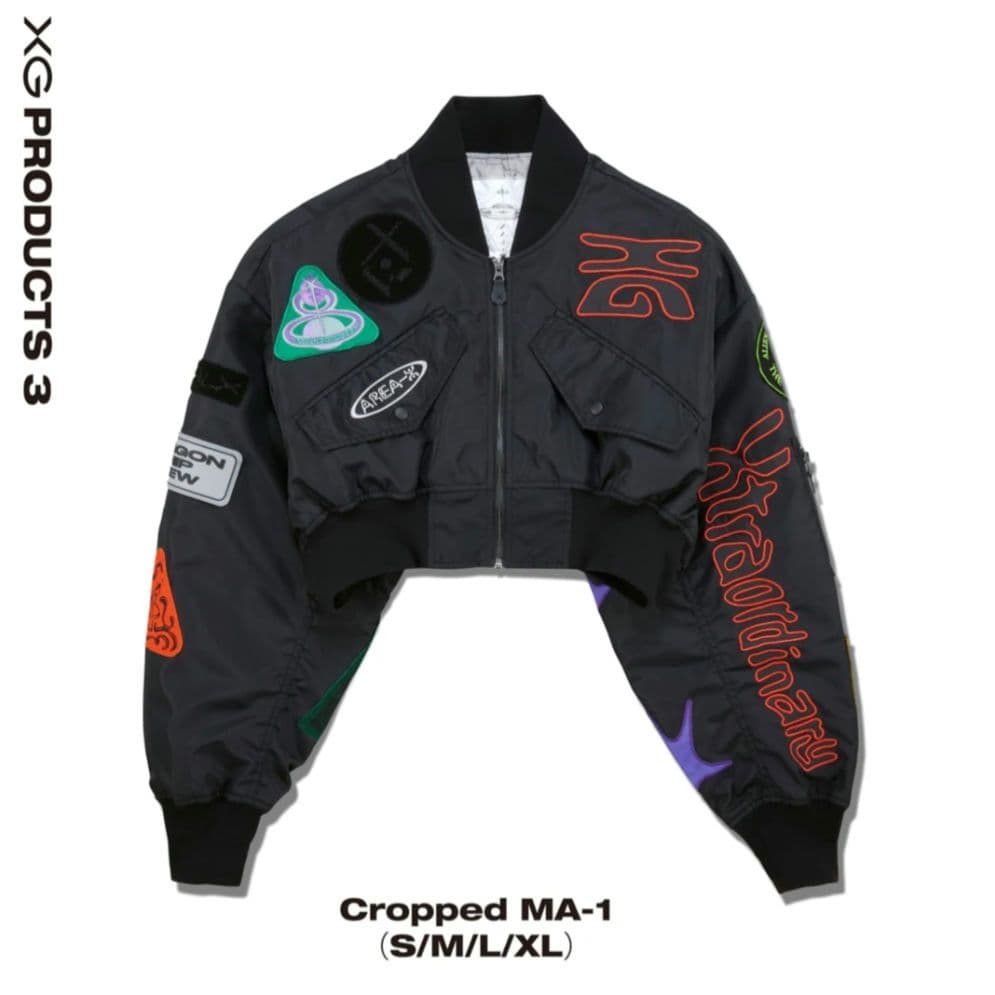 XG Cropped MA-1ジャケット Sサイズ