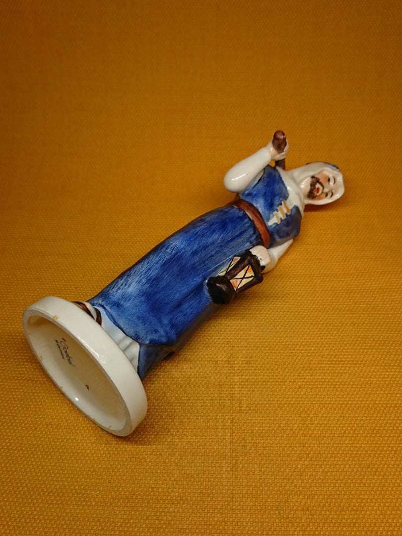 【美品】人形　西ドイツ　陶器　置物　インテリア　工芸品　美術品　A3270