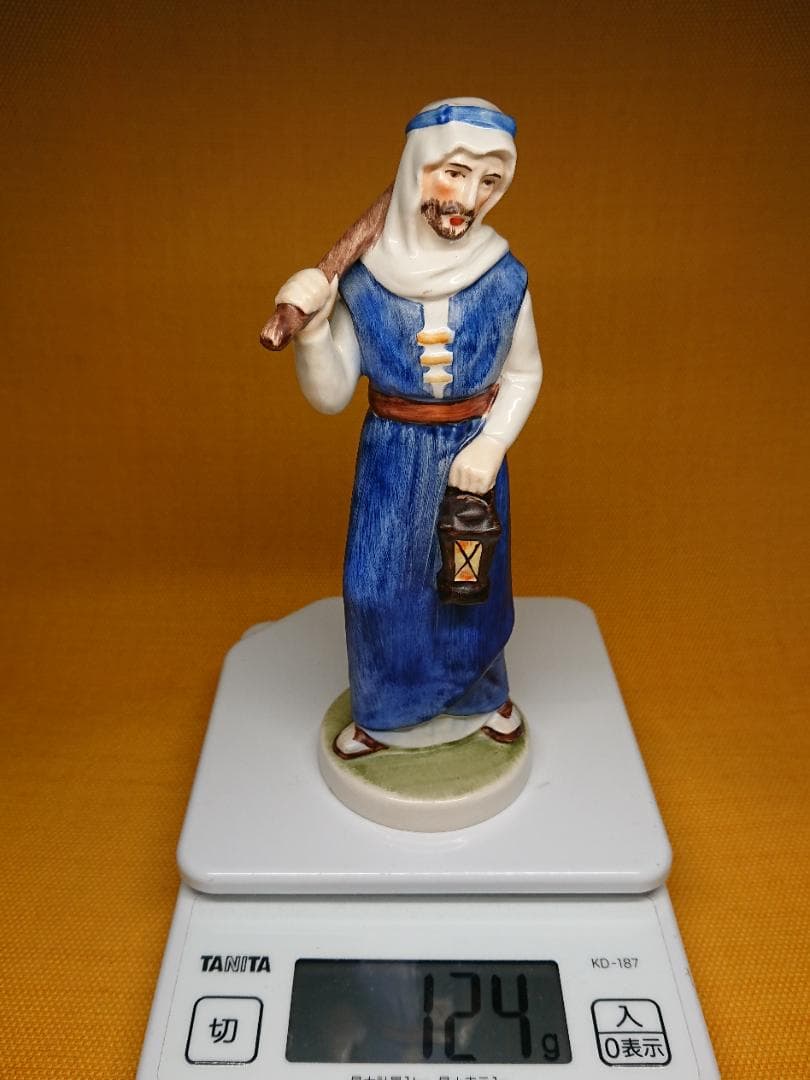 【美品】人形　西ドイツ　陶器　置物　インテリア　工芸品　美術品　A3270