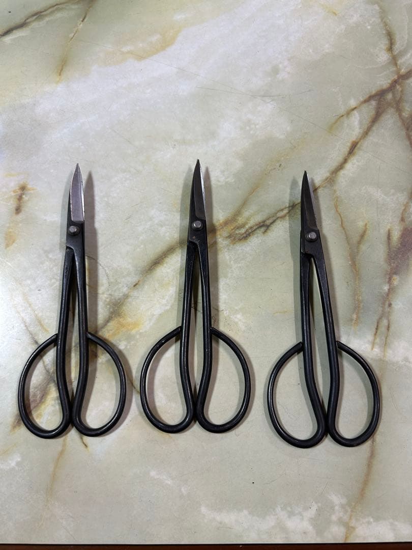 盆栽鋏剪定用 3本セット 日本製