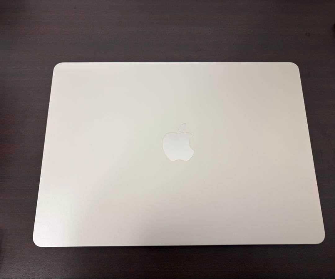 【MacBookAir】 M4 13インチ10コア10コア 16GB 512GB