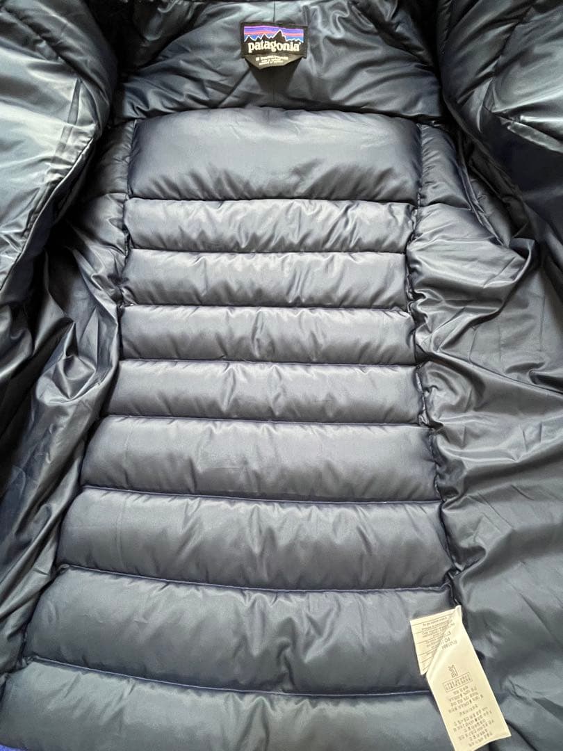 パタゴニア ダウン ジャケット アウター レディース M L 青 ブルー