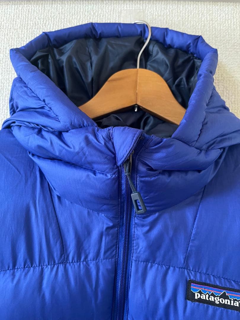 パタゴニア ダウン ジャケット アウター レディース M L 青 ブルー