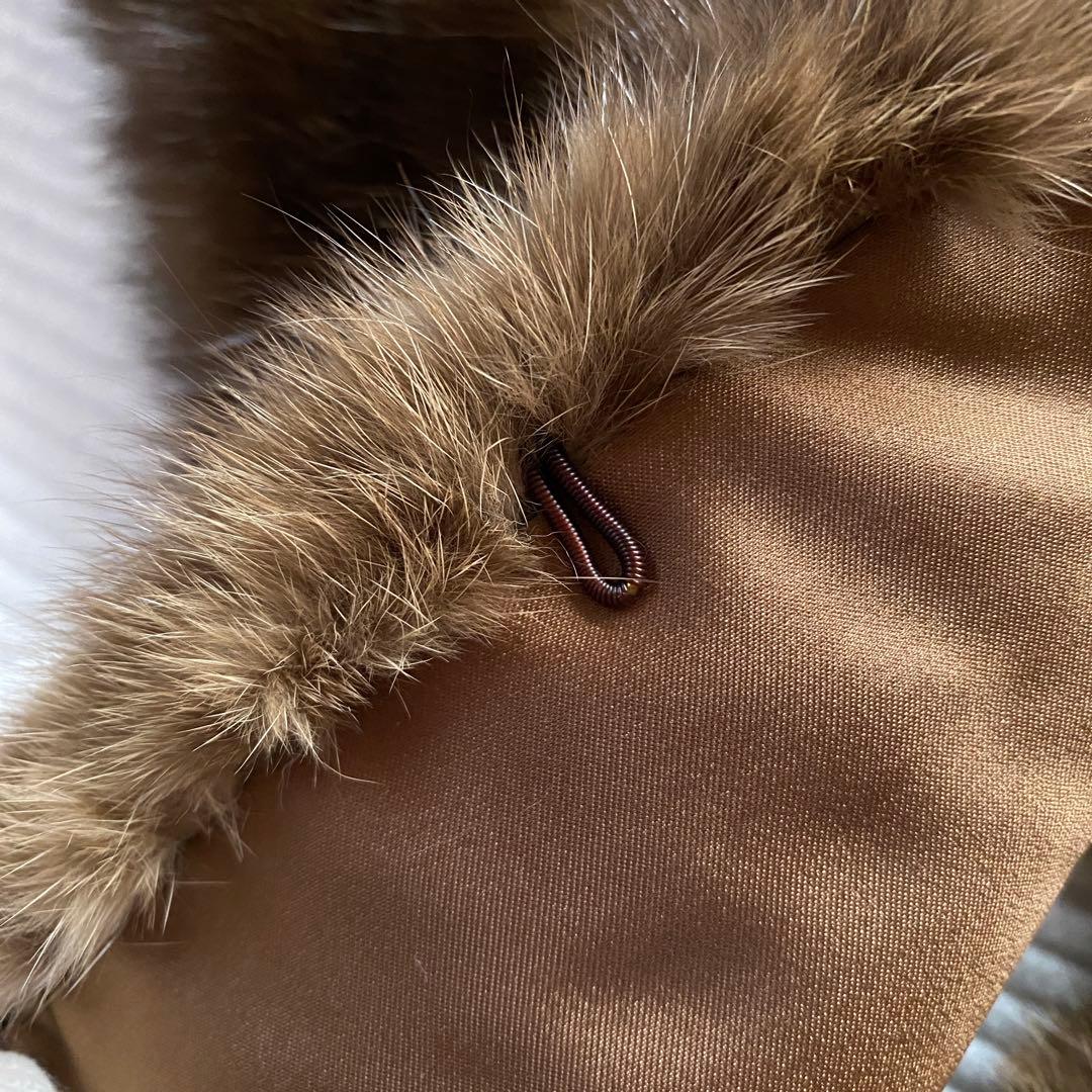✦特価セール✦ 美品✨ セーブルショール ファー ストール しっぽ着脱 2way