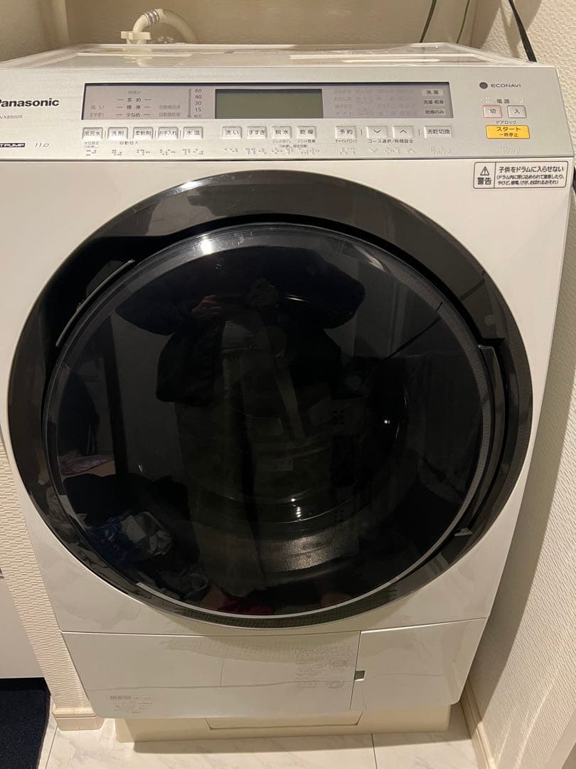 乾燥機故障　洗濯機 パナソニック ドラム式洗濯乾燥機 NA-VX8900R