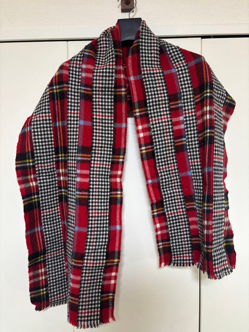 COMME des GARÇONS SHIRT boys チェックマフラー