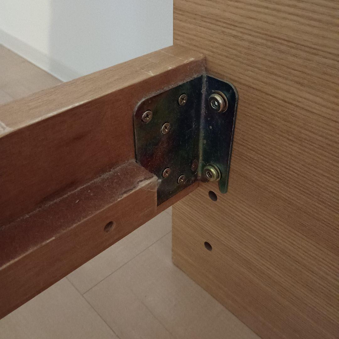 島忠 木製ダブルベッドフレーム