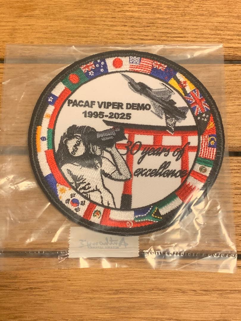 PACAF F-16 デモチーム　記念ワッペン