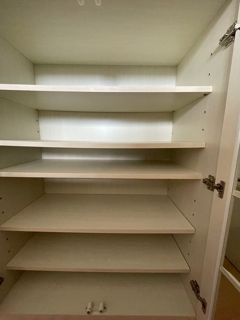 激安！　早い者勝ち！ レンジボード (ミランダ2 120 WW) ニトリ　食器棚