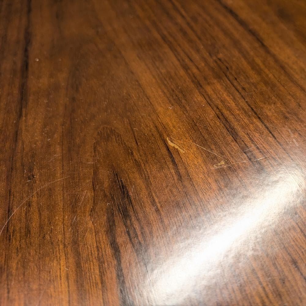 美品　カリモク　ラウンドテーブル　ダイニングテーブル　丸テーブル　食卓テーブル