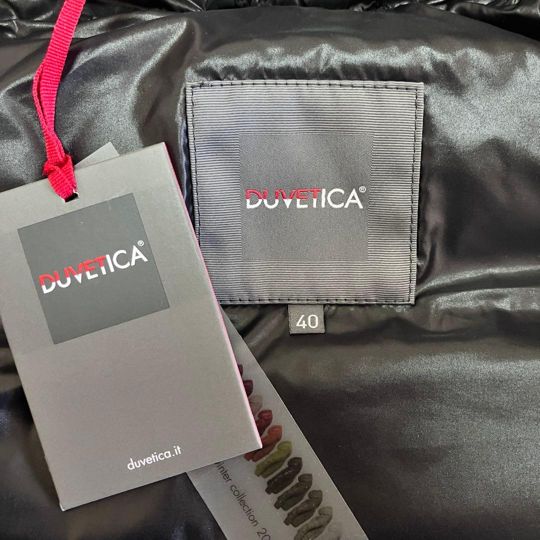 未使用級 デュベティカ 別注 ダウン ベスト カシミヤ FEBEDUE グレー