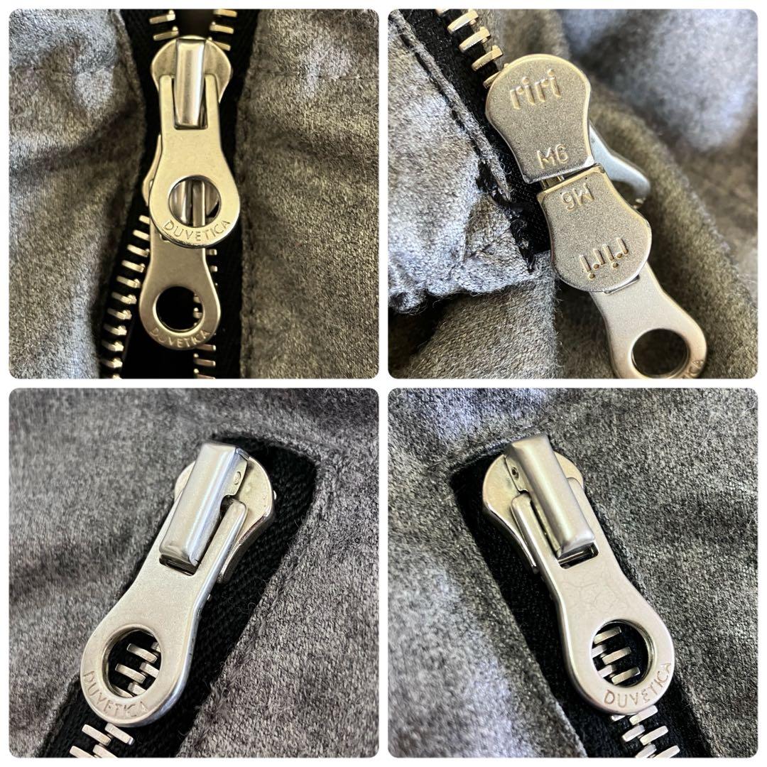 未使用級 デュベティカ 別注 ダウン ベスト カシミヤ FEBEDUE グレー