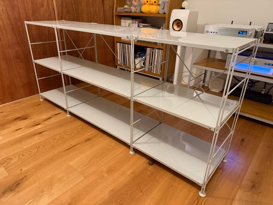 【無印良品(MUJI)】スチールユニットシェルフセット