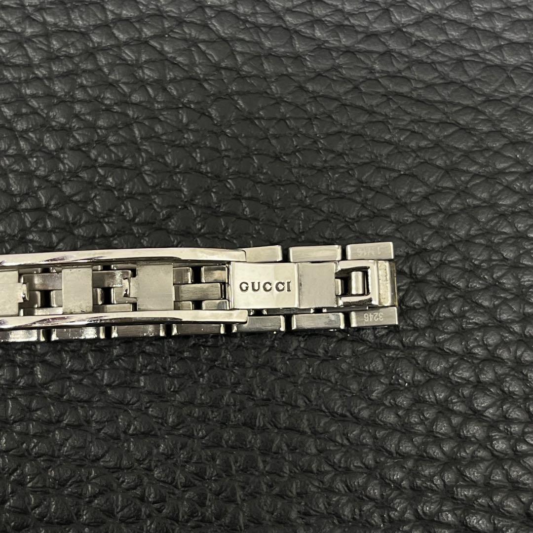 (B122512) GUCCI Gフレーム 128.5 腕時計 箱付き クォーツ