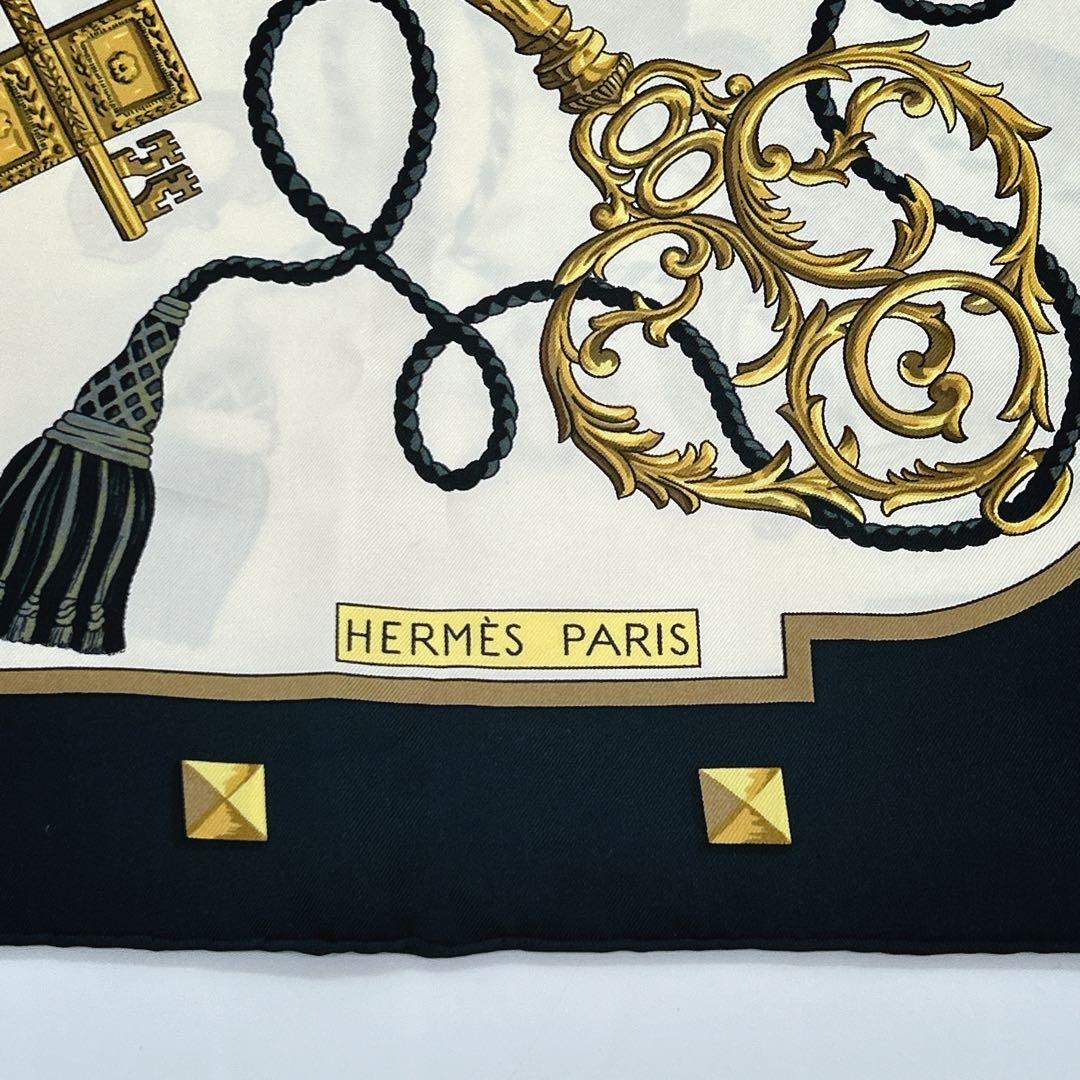 HERMES カレ90 LES CLES THE KEYS RARE 鍵柄