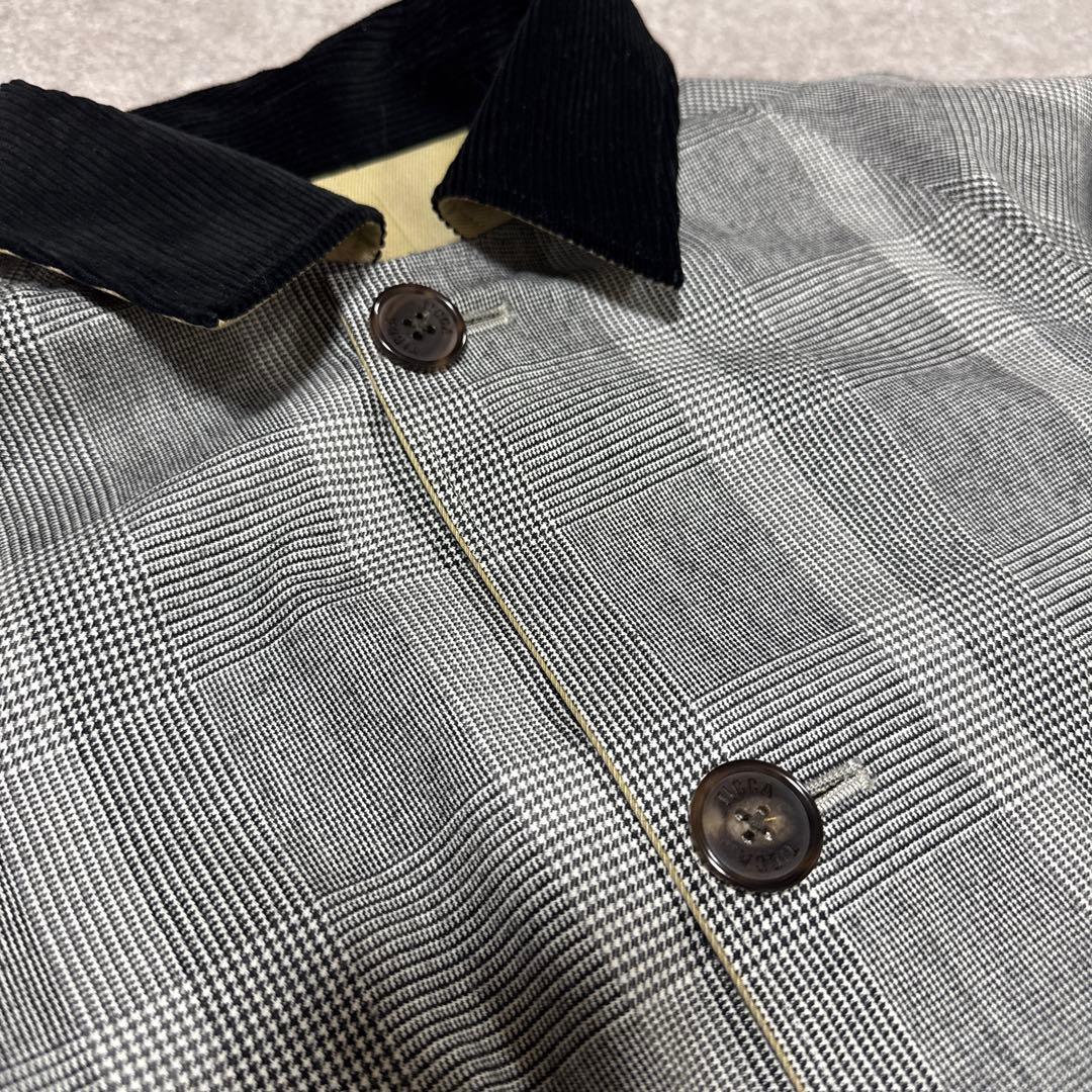 美品✨TICCA ティッカ　リバーシブルステンカラー　テントコート　ベロア襟