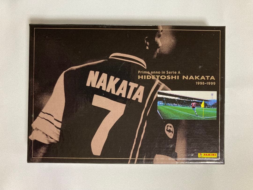 【まとめ売り22点】初期　Jリーグ　グッズ & 中田英寿カード2セット　当時物