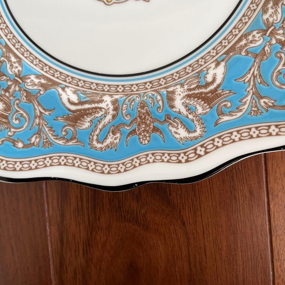 ナンタケットウェッジウッド フロレンティーン スクエア プレート3枚セット