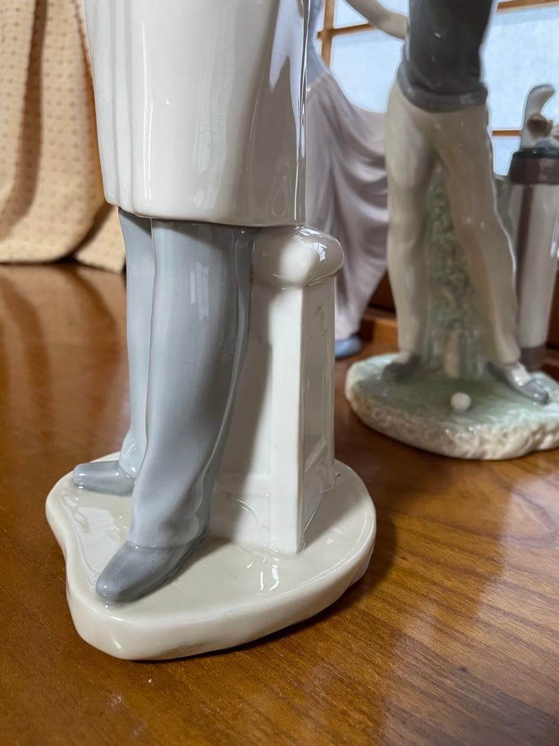 リヤドロの姉妹NAO スペイン製優秀なドクター 医者約30cm 贈り物最適