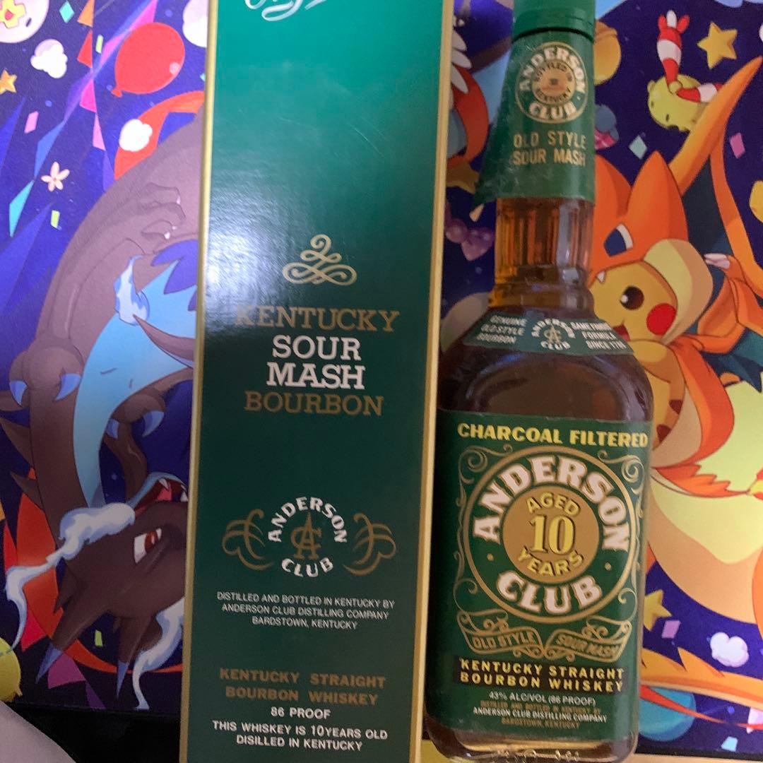 ANDERSON CLUB 10年バーボンウイスキー