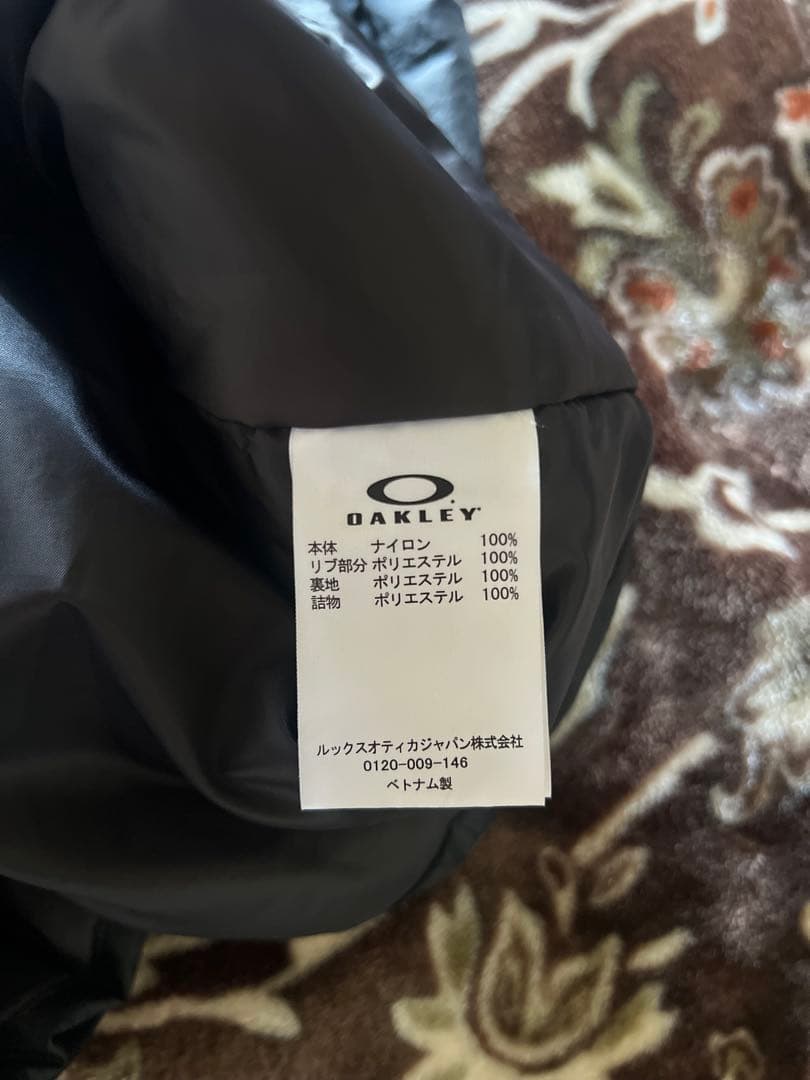 【レア美品】オークリー スカル ダウンベスト XL