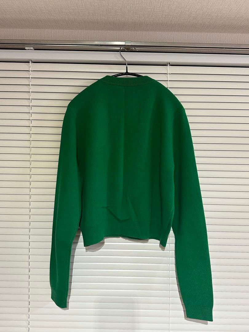 【美品】CABaN コットンカシミヤクルーネックカーディガン