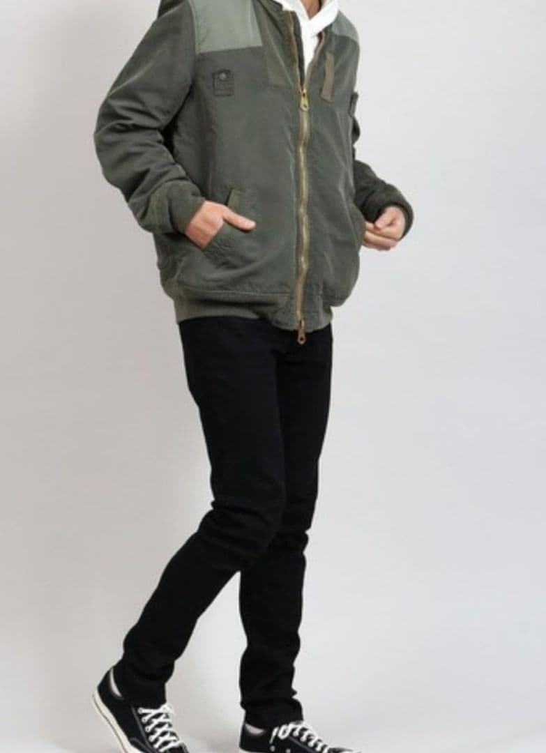 REMI RELIEF MA-1 フライトジャケット グレー