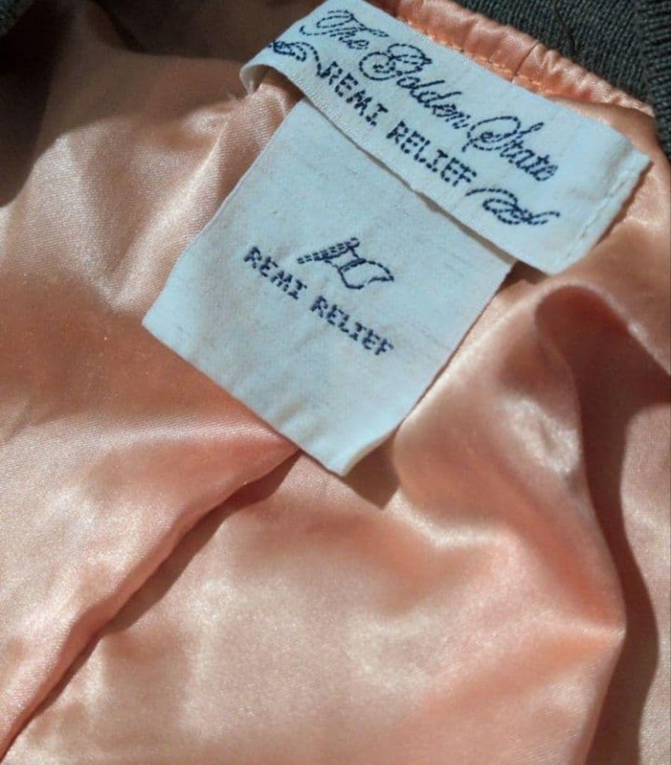 REMI RELIEF MA-1 フライトジャケット グレー