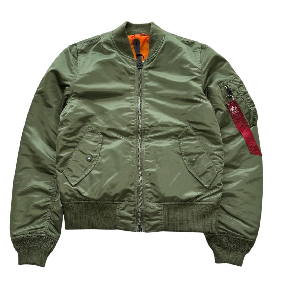 新品 未使用 ALPHA INDUSTRIES MA-1 アウター カーキ XL